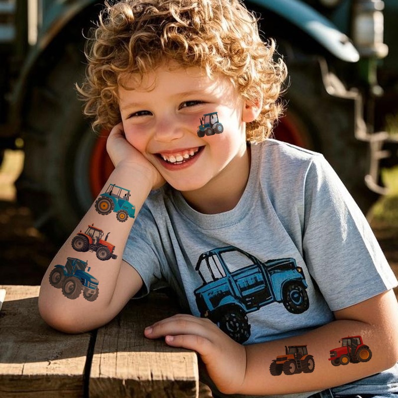 Kids Farm Adventure Tattoos 10 - Outdoor Adventure Farm 评论和价格