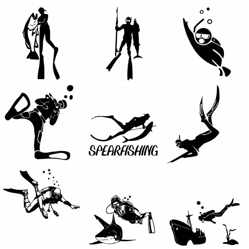 Diving adventure car stickers, - Outdoor Adventure Words 评论和价格