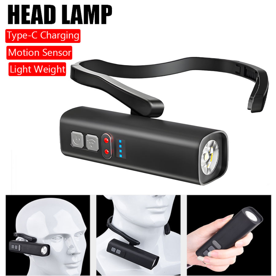Super Bright Ear Clip Headlamp - Headlamp Waterproof Rechargeable 评论和价格