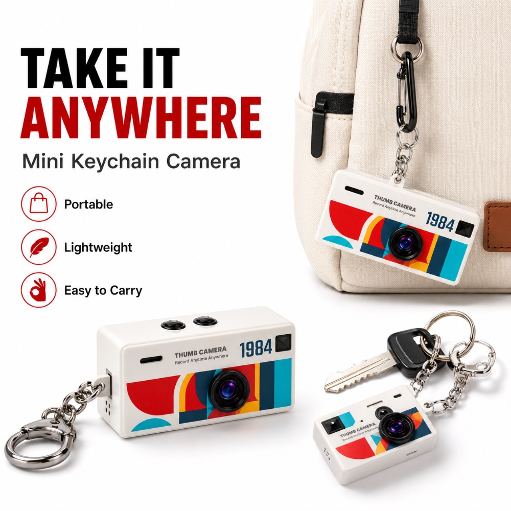 Compact Mini Thumb Camera Keyc - Outdoor Adventure Videos 评论和价格