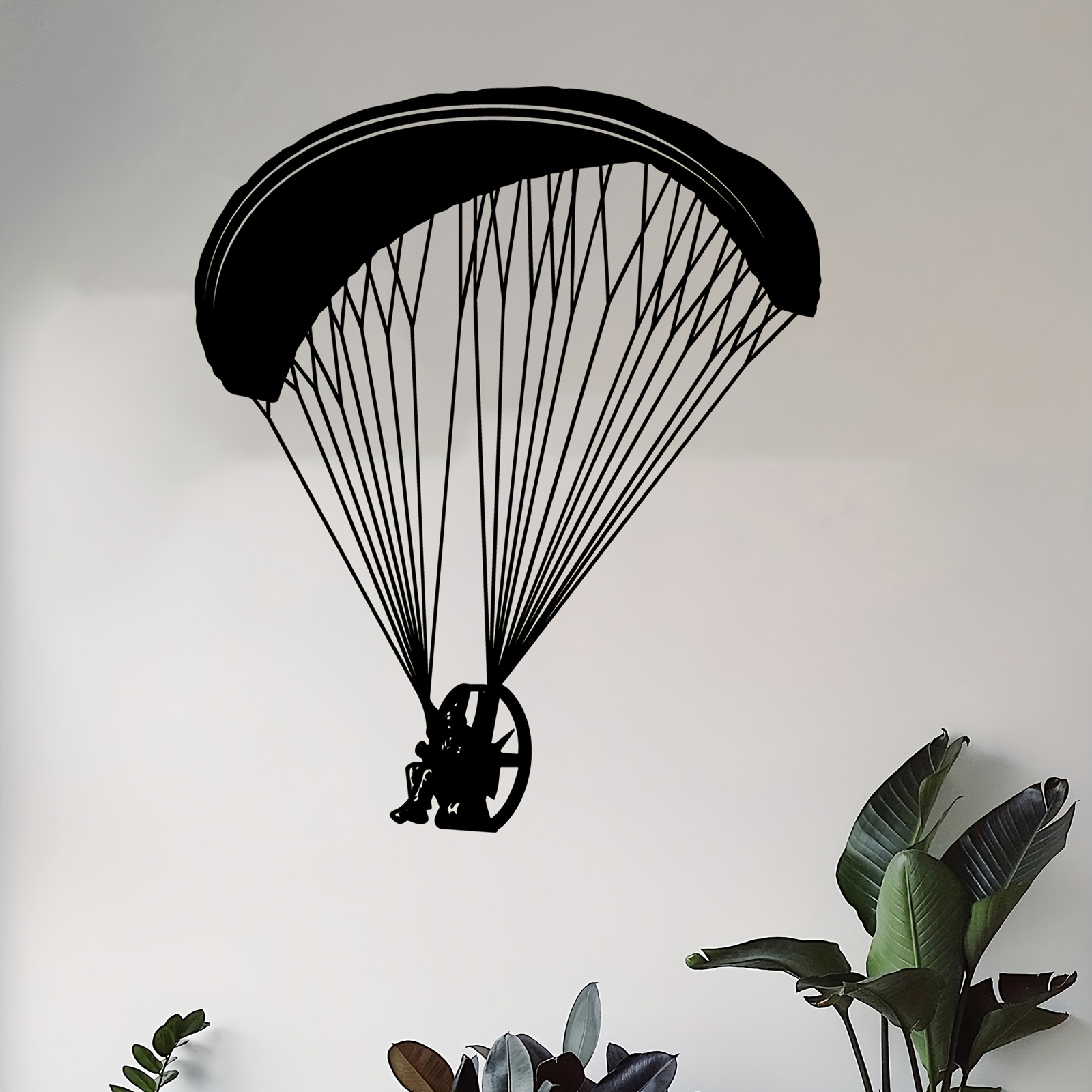 Brand Metal Wall Art Skydiver  - Outdoor Adventure Brands 评论和价格
