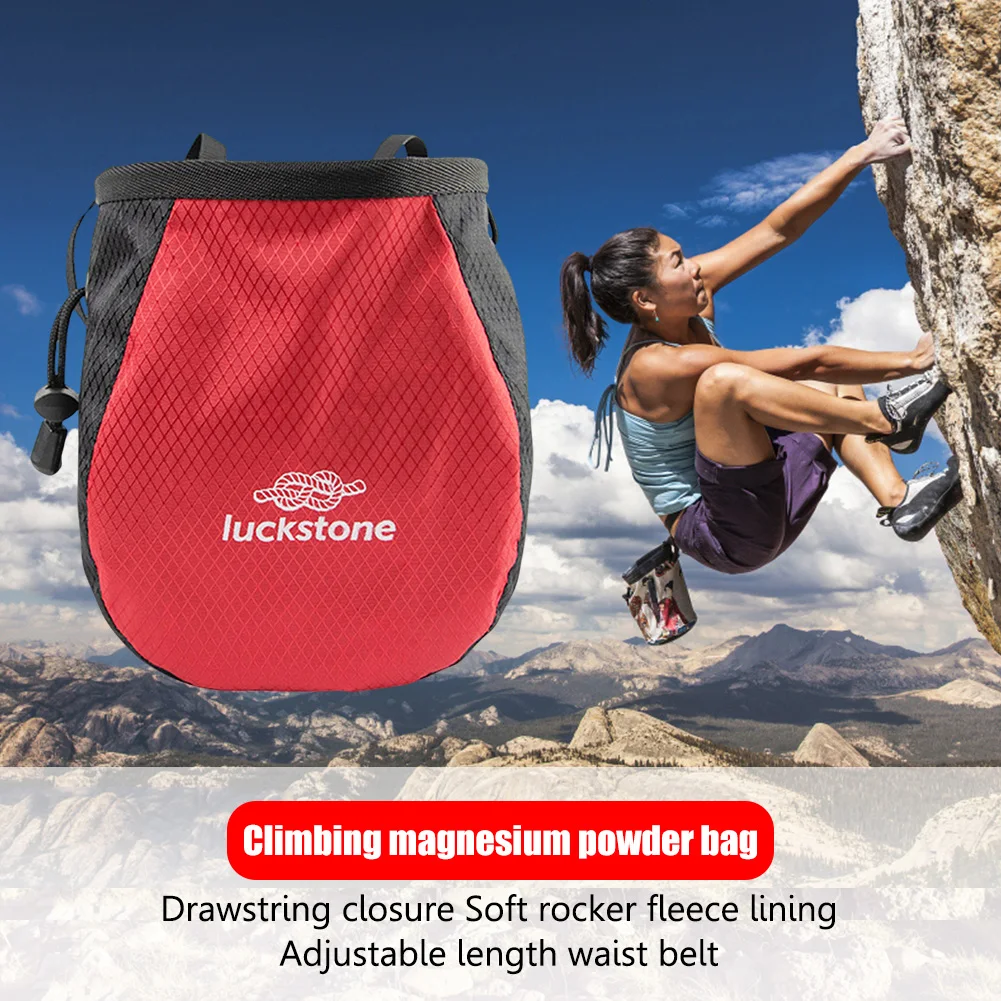 Magnesium Powder Bag Outdoor W - Chalk Bag Bouldering 评论和价格