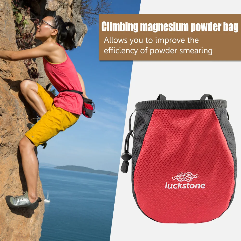 Magnesium Powder Bag Outdoor W - Chalk Bag Bouldering 评论和价格