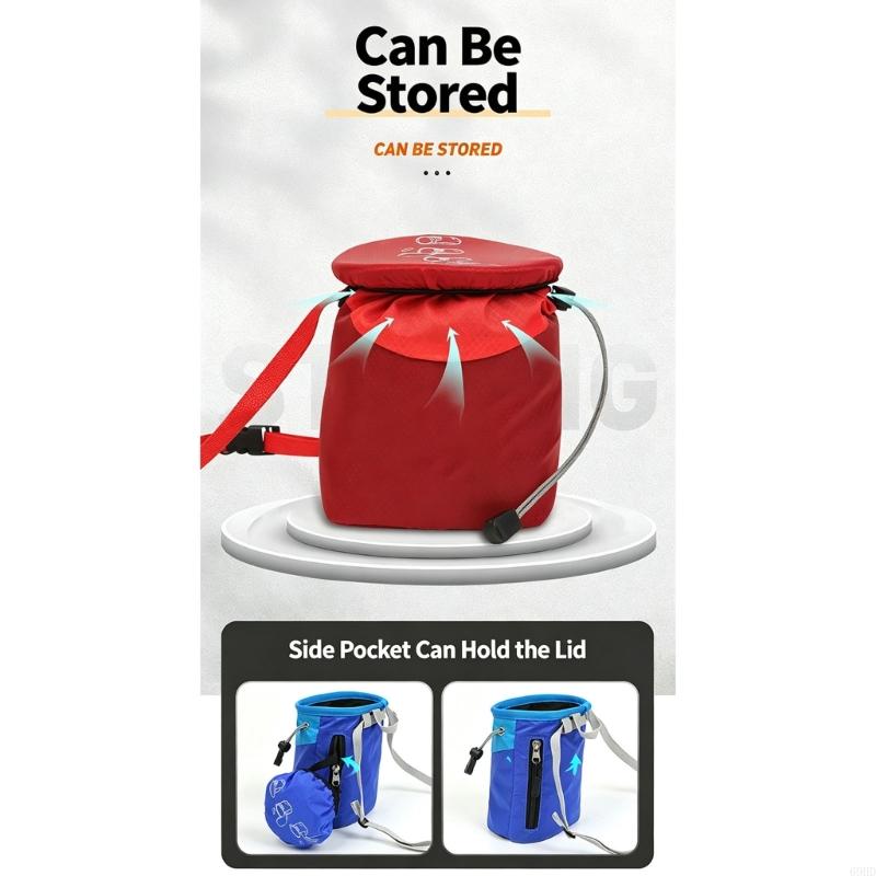 Rock Climbing Grip Chalk Bag w - Chalk Bag Bouldering 评论和价格