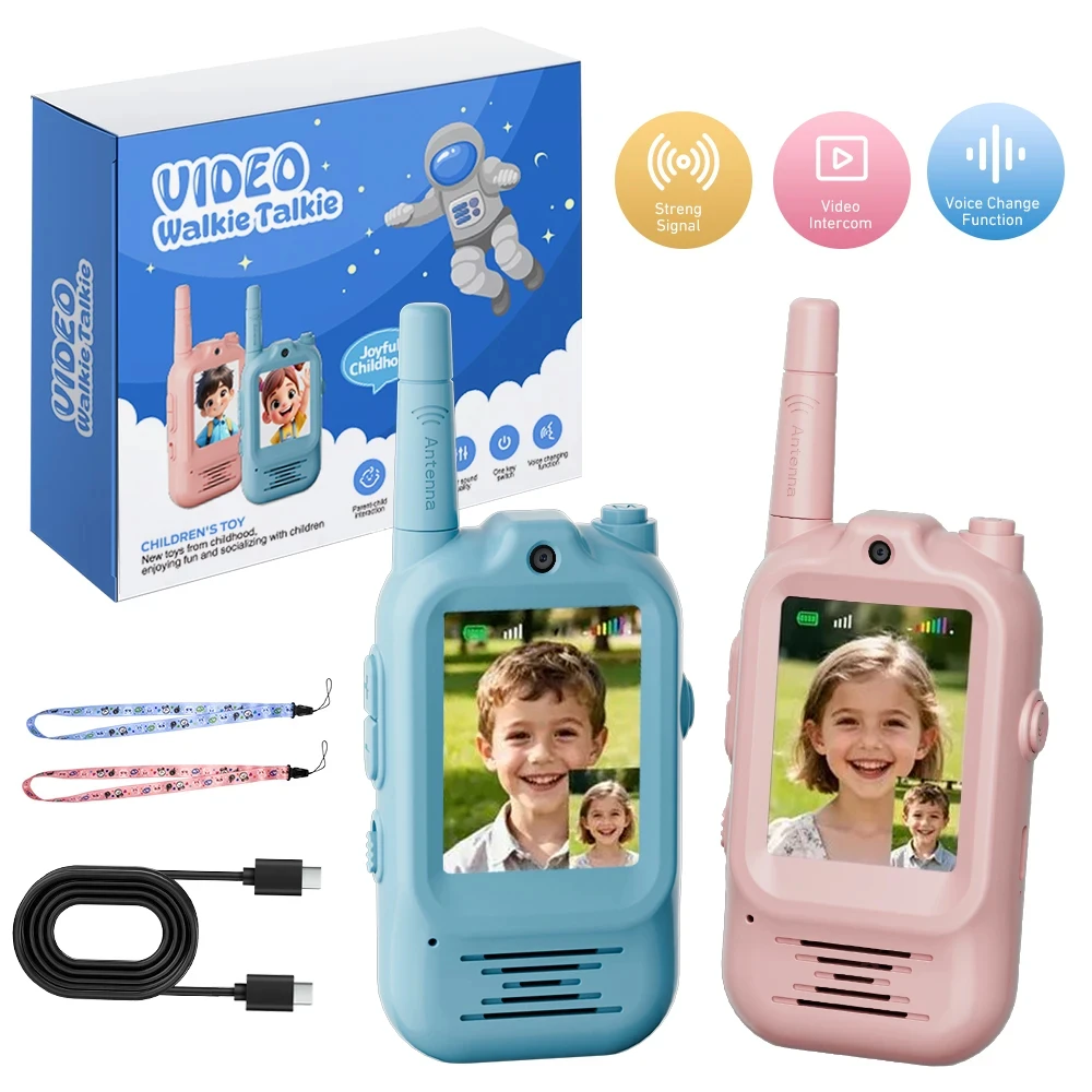 2pcs Kids Video Walkie Talkie  - Outdoor Adventure Videos 评论和价格