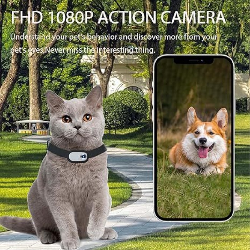 Pet Collar Camera-Waterproof H - Outdoor Adventure Videos 评论和价格