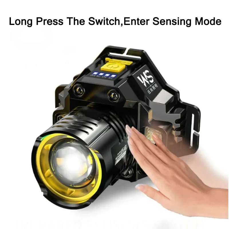 Rechargeable Powerful LED Head - Headlamp Waterproof Rechargeable 评论和价格
