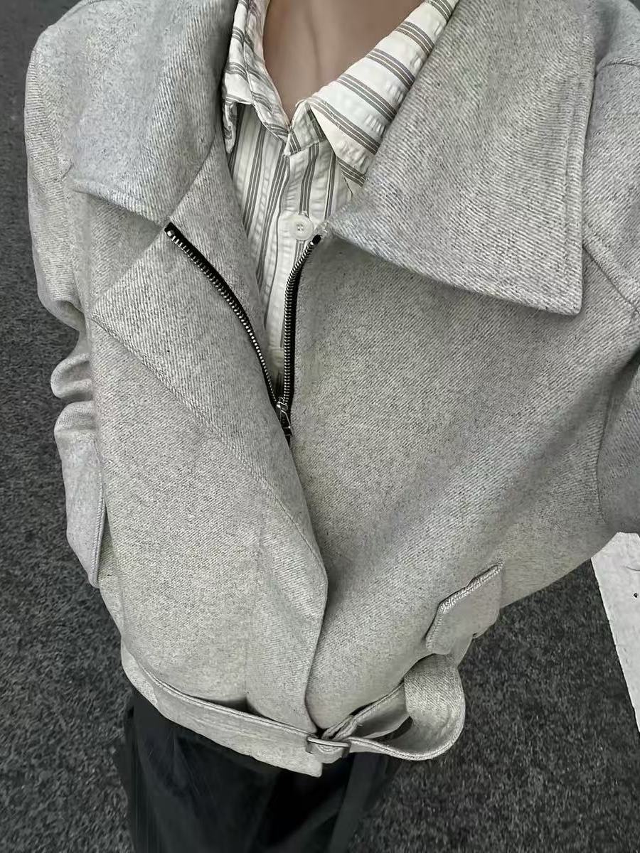 Wool Blend Jacket Man For Work - Outdoor Adventure Recreation 评论和价格