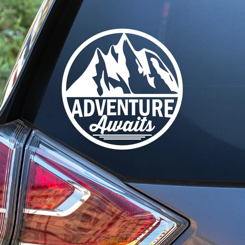 Adventure Awaits Mountain Camp - Outdoor Adventure Words 评论和价格