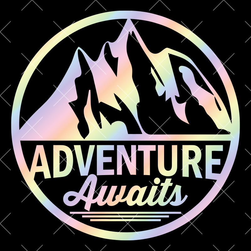 Adventure Awaits Mountain Camp - Outdoor Adventure Words 评论和价格
